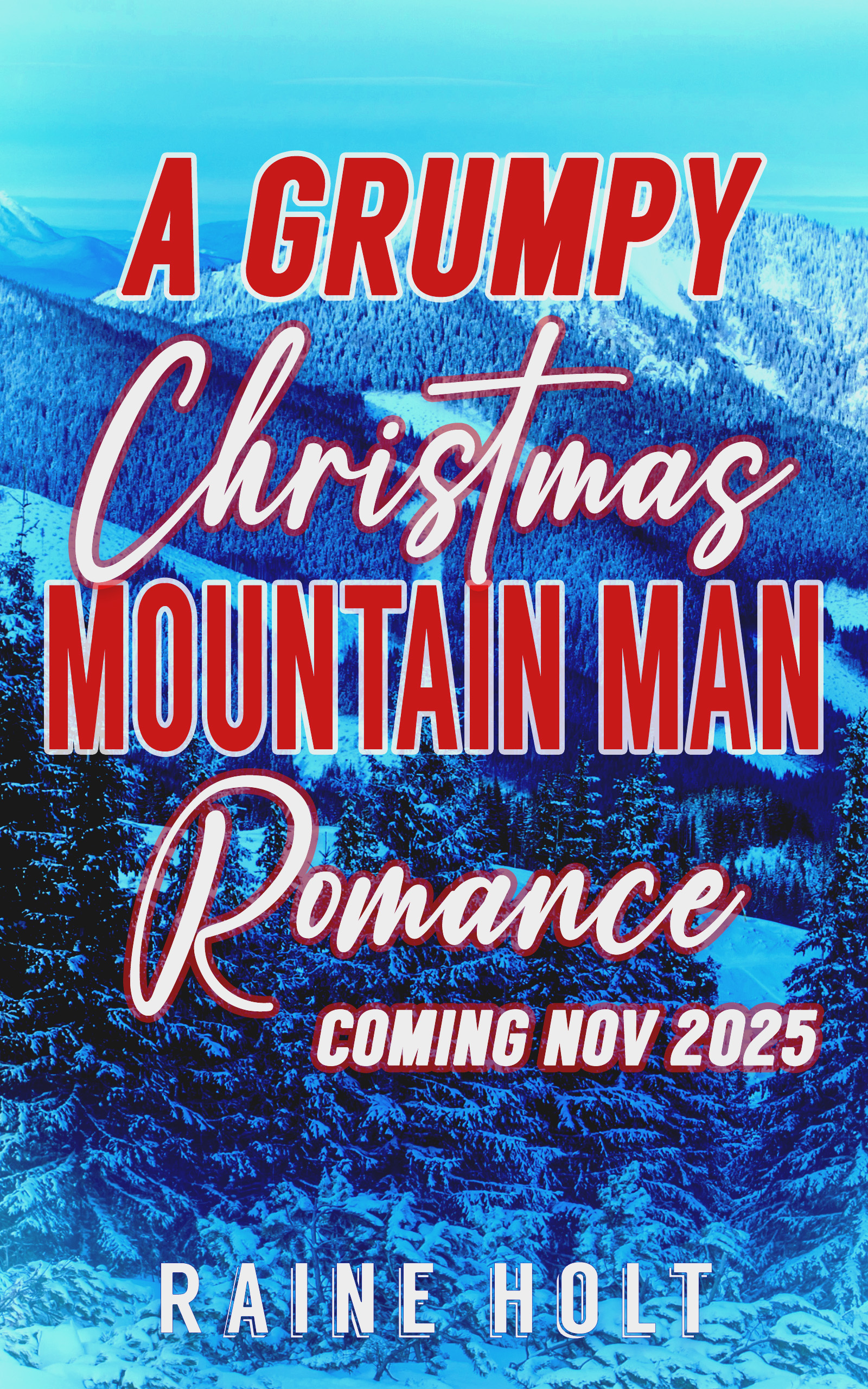 Grumpy Christmas Mountain Man Placeholder